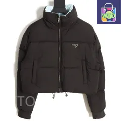 PRADA ダウンジャケット クロップド丈 黒｜本日限定特価｜新品未使用-WTO店名をご確認ください