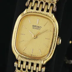 【稼動】 セイコー 腕時計 7321-6260 クォーツ QZ ゴールド文字盤 楽天市場】seiko 7321（ブランドセイコー）（腕時計）の通販