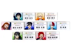 【中古】バッジ・ピンズ [単品] 集合 アクリルネームプレート(7個セット) 「僕のヒーローアカデミア×静岡鉄道×静鉄ホテルプレジオ」 コンセプトルーム宿泊者特典