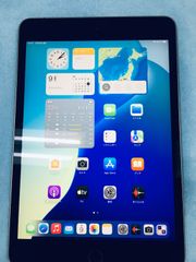 【送料無料】美品 電池87％ SIMフリー Apple iPad mini 第5世代 Wi-Fi + Cellular 64GB スペースグレイ