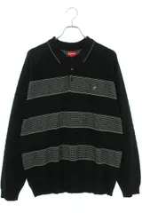 2023年最新】supreme knit stripe l/s poloの人気アイテム - メルカリ