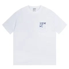 LOEWE ロエベ Tシャツ・カットソー 白 XL 4102725E0031 LOEWE ロエベ Tシャツ・カットソー 白 XL 4102725E0031 (LOEWE/T