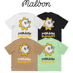 Malbon 夏 新作 ゴルフウェア 男女兼用 スポーツ ゴルフ メンズウェア 半袖Tシャツ 軽量 通気性 おしゃれ アウトドア