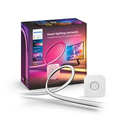 【新品 未使用 未開梱】フィリップス　PHILIPS　Philips Hue Play グラデーションライトリボン PC 24-27インチ専用 スターターセット　PHPC24Sのサムネイル