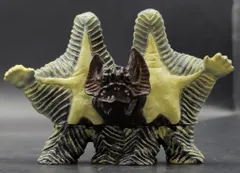 マックストイ 円谷プロ ミニソフビ怪獣倉庫シリーズ ペスター 茶色成型 クリーム色