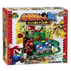 【新品・送料無料】スーパーマリオ 大冒険ゲームDX クッパ城と7つの罠!