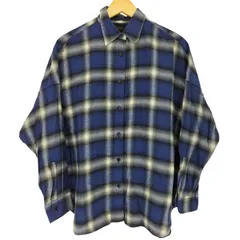 マ*ん様 スピックアンドスパン　オンブレーチェックルーズシャツ スピック＆スパン Spick & Span 《追加予約》オンブレーチェック