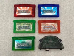 ゲームボーイアドバンス　ポケットモンスター 　5点【ワイヤレスアダプタ1点付】