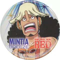 【中古】バッジ・ピンズ ウソップ(白) オリジナル缶バッジ 「劇場版 ワンピース FILM RED×MINTIA」 ファミリーマート限定 対象商品購入特典