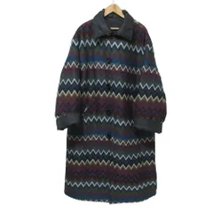 MISSONI ウールコート マルチカラー 38 総柄 秋冬 オシャレ モダン 2025年最新】ミッソーニ コートの人気アイテム - メルカリ