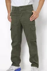 オーストリア軍 OD M-75 フィールド カーゴパンツ BランクUSED 741U2=