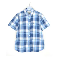Abercrombie(アバクロンビー) 半袖 シャツ トゥイーン XL チェック NB6443
