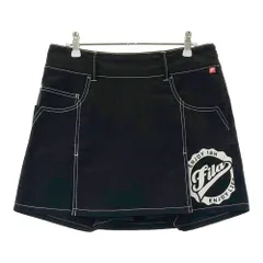 サイズ：L FILA GOLF フィラゴルフ  インナー付き スカート  ブラック系 [240101421224] ゴルフウェア レディース ストスト