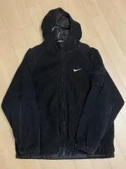Supreme NIKE コーデュロイ ブラック　円堂守着用 Supreme Nike Arc Corduroy Hooded Jacket 22ss Week14