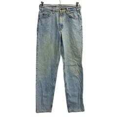 Levi's 550 デニムパンツ W33 リーバイス リラックスフィット オレンジタブ ライトブルー コットン 古着卸 アメリカ仕入 2312-516