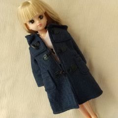 No.233 リカちゃんのダッフルコート(紺) - メルカリ