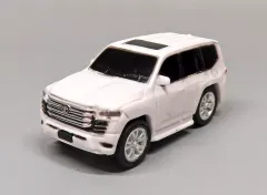 【中古】ミニカー WHITE 「正規ライセンス プルバックランドクルーザー3」