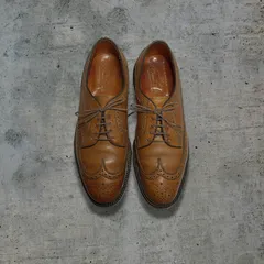 【実物 USED】Florsheim Imperial 3S 3393 ED ロングウイングチップ / US7.5（25.5cm相当）USA製のサムネイル