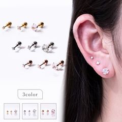 ピアス レディース リバーシブル ピアス スタッドピアス 韓国ピアス ギフト ピアス レディース 韓国ピアス ピアス 20代 ピアス 30代 ピアス 40代 【nb-003】【ピアス】