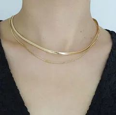 ネックレス ベネチアンチェーン スネークチェーン necklaces-016