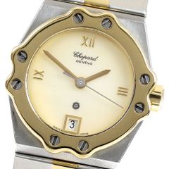 ショパール Chopard 8024 サンモリッツ デイト YGベゼル クォーツ レディース_883773