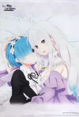 【中古】タペストリー(大型) [単品] レム＆エミリア B1タペストリー 「Blu-ray Re：ゼロから始める異世界生活 Memory Snow アニメイト限定版」 同梱特典