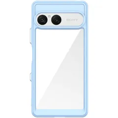Xperia 10 VII ケース SO-52F SOG16 A502SO 耐衝撃 ハイブリット ケース 【Color】ブルーのサムネイル