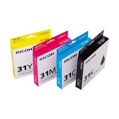 RICOH GXカートリッジ 31シリーズ 4色セット Lサイズ 純正品 - メルカリ