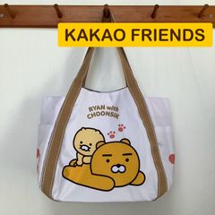 新品タグ付☆カカオフレンズ☆トートバッグ☆ライアン チュンシク☆韓国☆バルーントート☆マザーズバッグ