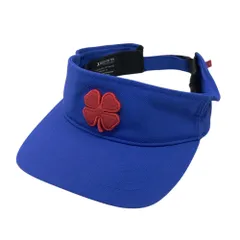 BLACK CLOVER  サンバイザー  ブルー系  [240101421137] ゴルフウェア ストスト