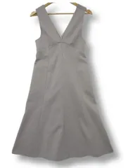 ☆【1点限り】【未使用】any sis　エニィスィス　ジャンパースカート　Vネック  チェック柄 千鳥格子 ベージュ系 Mサイズ2 厚手生地 秋冬用■管理番号L29231AWS26-250805-10-3(990)