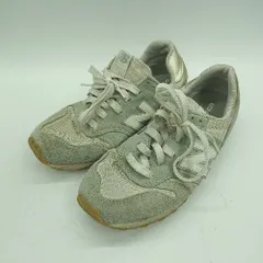 ◇ Θ NEW BALANCE WL373PT2 ローカットスニーカー サイズ24.5 グレー系 ベージュ レディース E  【1409240024262】