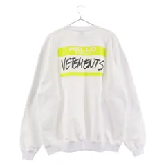 VETEMENTS (ヴェトモン) MY NAME IS VETEMENTS マイネームイズヴェトモン スウェットトレーナ UA53CN100Wのサムネイル