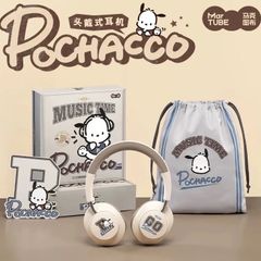 海外限定 サンリオ ポチャッコ Bluetooth ワイヤレスヘッドフォン ギフトセット 公式ライセンス品  無線 ヘッドフォン ヘッドホン ワイヤレス sanrio 海外 限定 ギフト プレゼント ワイヤレスヘッドホン