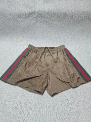 へいちゃん【美品】GUCCI グッチ ジャージハーフパンツ レッド XS へいちゃん【美品】GUCCI グッチ ジャージハーフパンツ レッド