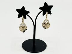 CHANEL シャネル フープ CC ハート ピアス シャンパンゴールド B23 V AB9094 B08930 美品