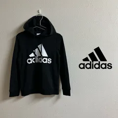 処分特価【adidas】Women's PULLOVER HOODIE / BLK