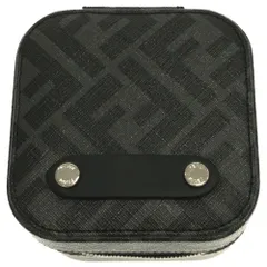 FENDI (フェンディ) ズッカパターン ファッション ジュエリーケース ブラック 7AS075A8V3F0GXNのサムネイル