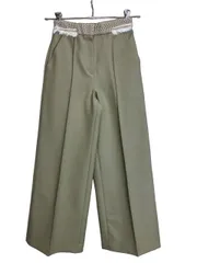 leur logette ルール ロジェット テーパードパンツ★美品　送料込❣️ leur logette ルールロジェット Two-way stretch double oxford