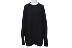 UNITED ARROWS & SONS by DAISUKE OBANA ESEENS ユナイテッドアローズアンドサンズ クルーネックロングスリーブシャツ ブラック Lサイズ 5512-299-0611 美品 中古 4c070690のサムネイル