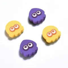 FUNLAB switch アナログスティックカバー switch有機elモデル対応 ジョイスティック スプラ 保護カバー joy-con対応 （4枚入れ） シリコン コントロール キャップ 滑り止め Switch/Switch lite/Switch ole