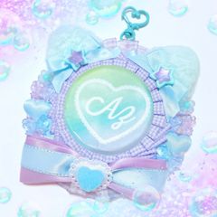 ロゼッタ໒꒱· ﾟねこみみ♡ブルーベリー×ミント〔No.35〕