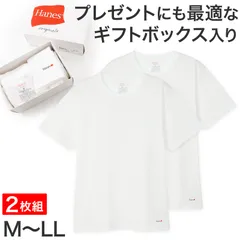 メンズ ヘインズ クルーネック 半袖 Tシャツ 2枚組 M～LL Hanes 丸首 メンズシャツ シャツ メンズインナー インナー トップス 大きいサイズ