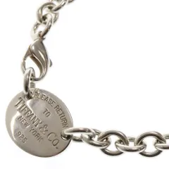 TIFFANY&Co (ティファニー) リターントゥティファニー オーバル タグ チョーカー ネックレス Ag925 シルバー