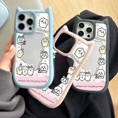 ちいかわ iphone16ケース iphone16plusケース 可愛い ネコミミ iphone15ケース 耐衝撃 iphone14proケース 四隅保護 iphone13ケース iphone1