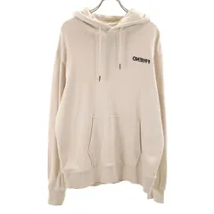 NEW ERA ニューエラ 長袖 スウェットパーカー M ベージュ メンズ 古着