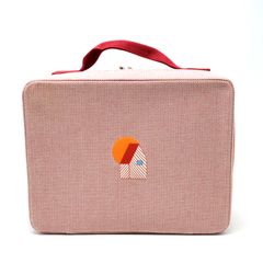 【楠本質店/元住吉】未使用品　エルメス/HERMES　ヴァニティケース　トワルH　トリコロール　オレンジ / フランボワーズ　バック　カバン【中古】
