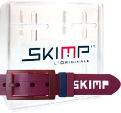 SKIMP シリコンラバーベルト メンズ レディース ゴム ゴルフ スノボ 防水  長さ約135cm 幅約3.4cm スキンプ【紫 ワイン】