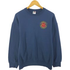 古着 00年代 フルーツオブザルーム FRUIT OF THE LOOM BSA プリントスウェットシャツ トレーナー メンズXL相当/eaa526562