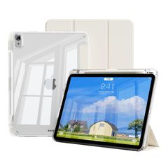 【数量限定】第10世代 2022 / ケース 11/10.9インチ クリア A16、2025 透明バックカバー アクリル Apple 第11世代 Pencilペン収納可能 オートスリープ機能対応 三つ折スタンド iPad 傷つけ防止 軽量 薄型 GKABXY 